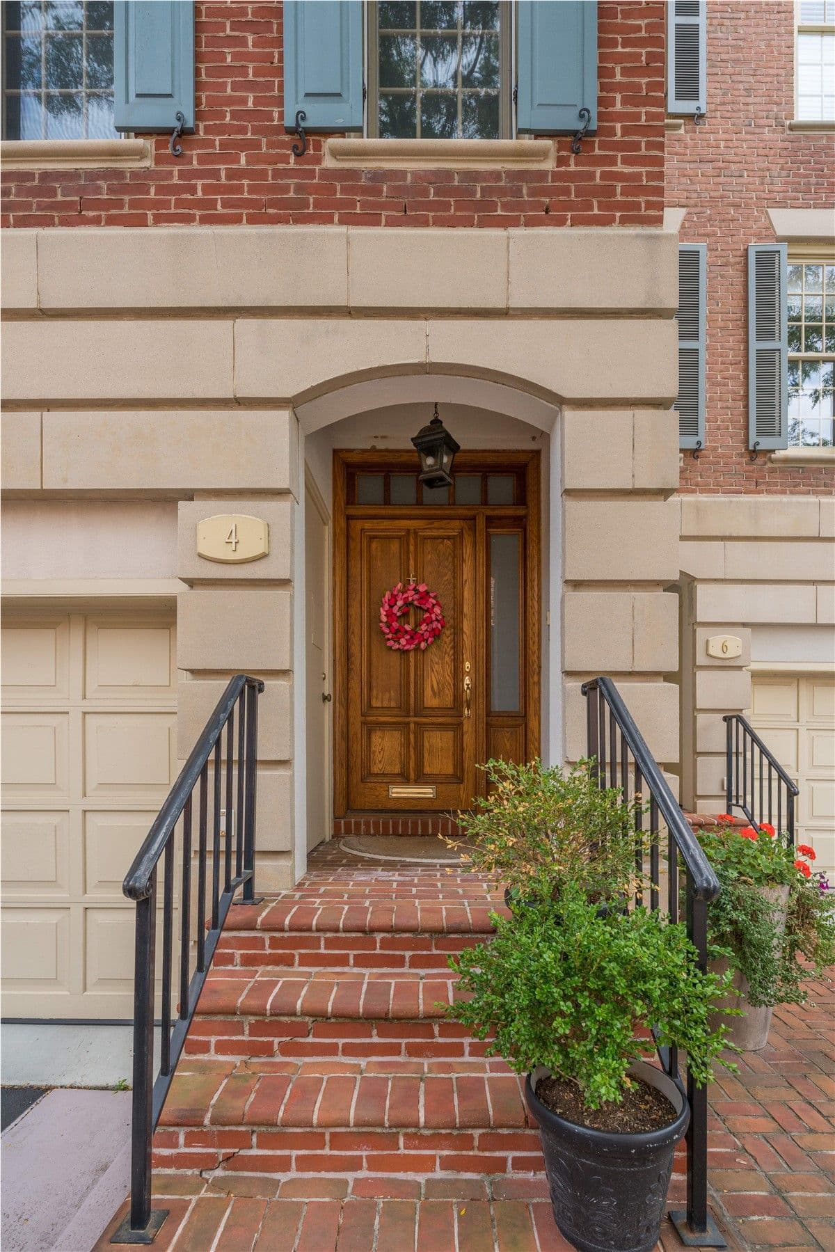 wood entry door