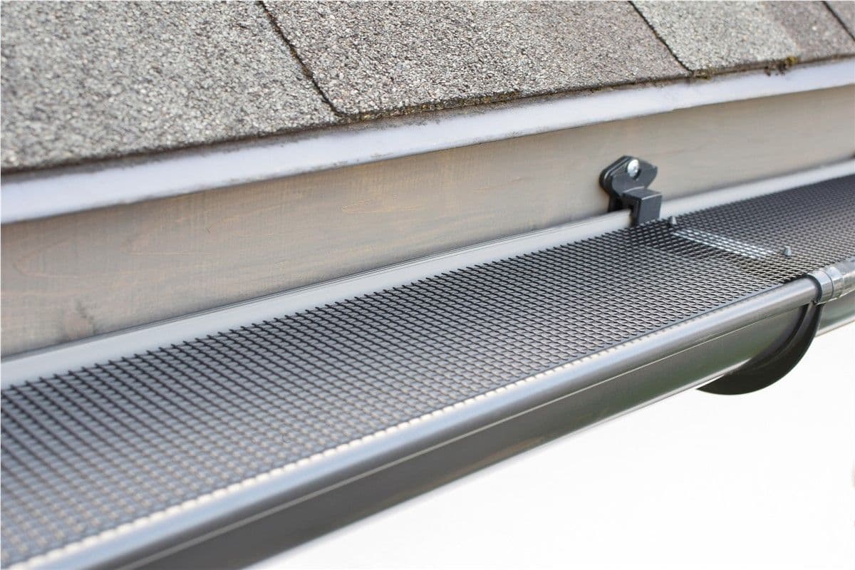 gutter guard close up