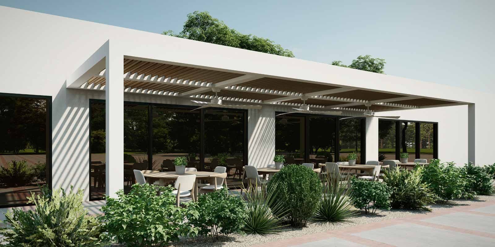 louvered pergola hero