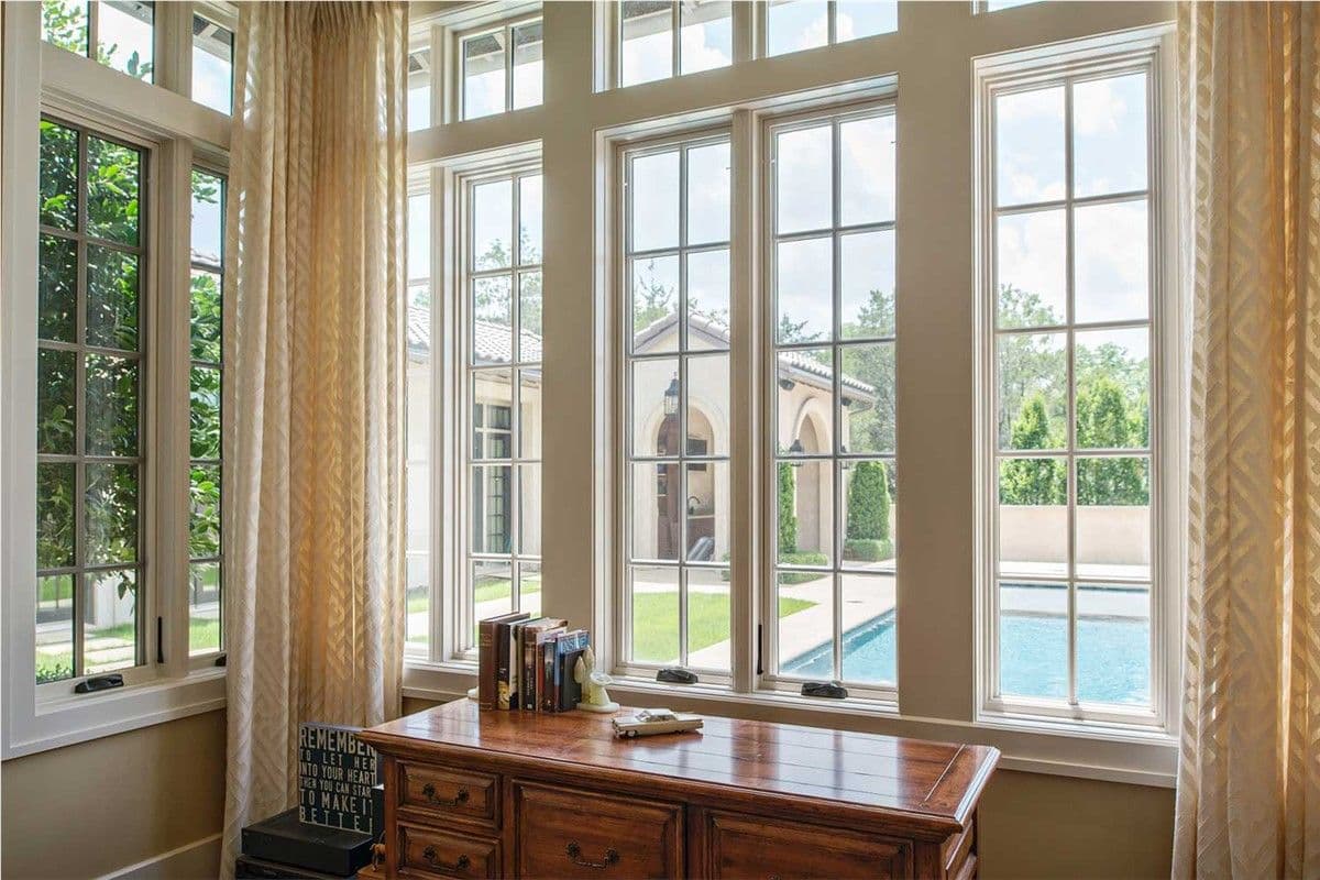 large marvin windows in office